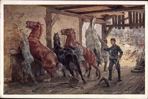 Künstler kuk armee - künstler, ak