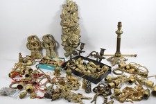 Q03K28- Konvolut Varia antike Metall Zierteile ua Messing Bronze 