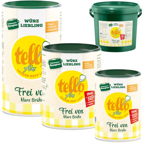 Tellofix frei von - von,