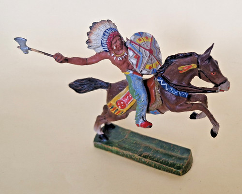 Elastolin wildwest massefigur - elastolin,