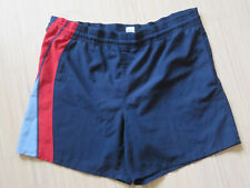 HOM Badehose mit Innenslip und Korderzug ~ blau mit Streifen ~ Grösse: 6