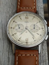 Vintage Stahl Chrono EBEL