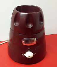 Grundgerät Braun MultiMix Typ "M2", Standmixer aus d. 1950er Jahren, Bakelit rot