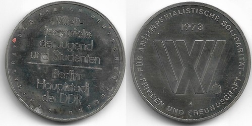 Ddr medaille berlin - berlin, x