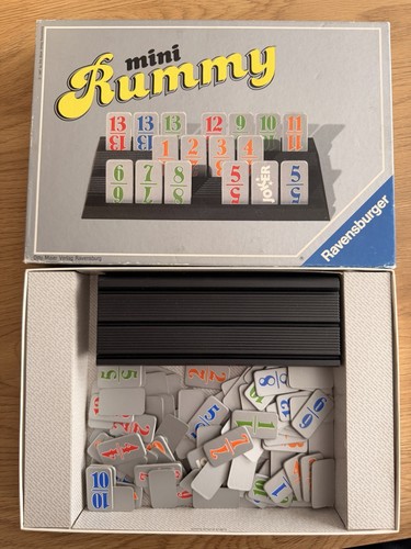 Ravensburger mini rummy 1987 - ravensburger,