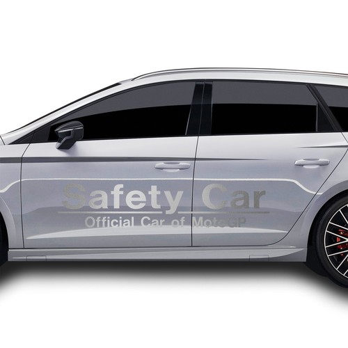 Safety car aufkleber set - safety,