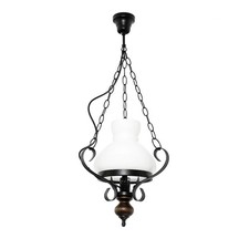 Hängeleuchte Glas Metall Ø