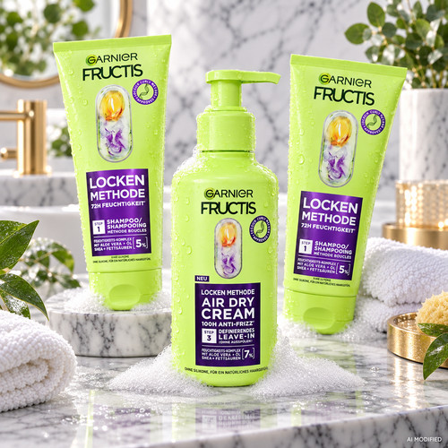 Garnier fructis locken methode - garnier,