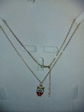 modeschmuck kette Neu Eule 