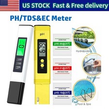 2Pcs Digital LCD PH Meter Pen