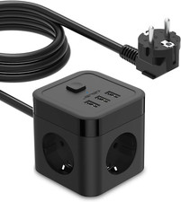 Steckdosenleiste Würfel USB