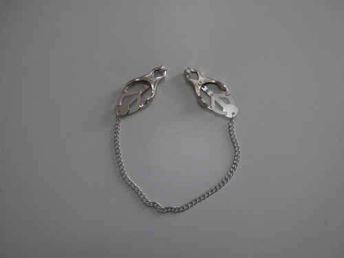 Nippelklemmen mit kette - mit,