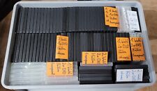 100 Stück 1er + 2er DVD-Leerhüllen transparent/schwarz in stabiler OKT Box