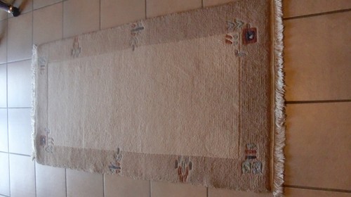 Wollteppich handgeknüpft - wollteppich,