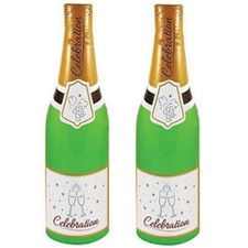 2 X Aufblasbar Champagner