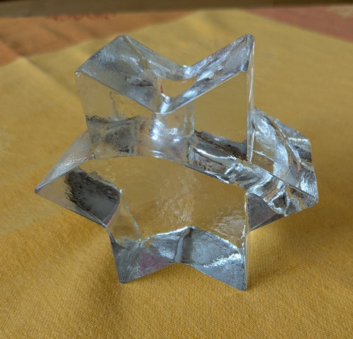 Teelichthalter stern aus - teelichthalter,