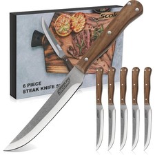Steakmesser set teilig - set, 6-teilig