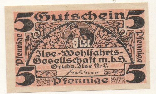 Notgeld schein grube - schein,