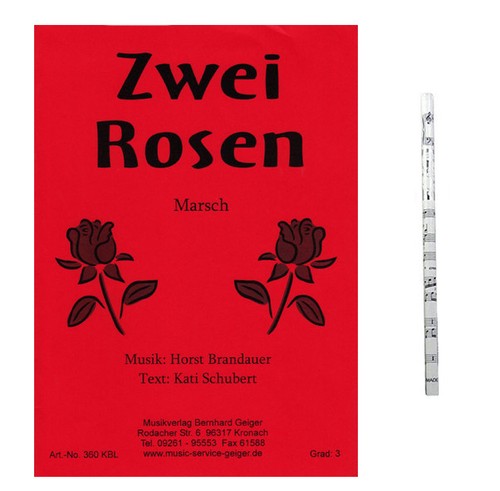 Zwei rosen marsch kleine - rosen,