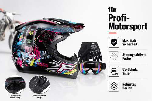 Crossbrille handschuhe - crossbrille,,