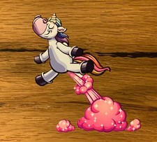 EINHORN Pups Aufkleber Unicorn