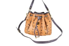 MCM TASCHE BEUTELTASCHE vintmarket.de CROSSBODY LEDER COGNAC 4683