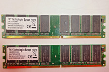 PNY 2GB (2x1GB) DDR1 64A0TQDXA8G16 DIMM PC-3200 #RX52
