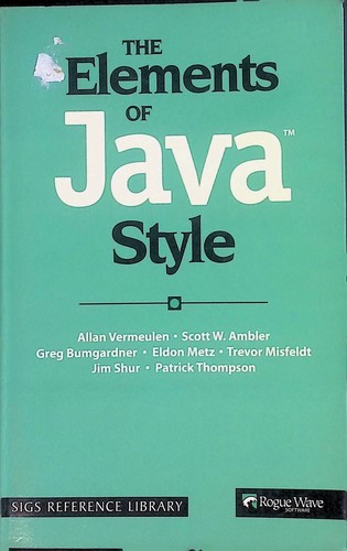 The elements java - the, style