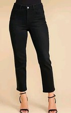 SCHIFFHAUER MUNICH® Jeans, 7/8 Länge Eingriffstaschen Galonstreifen Gr 21 Mu