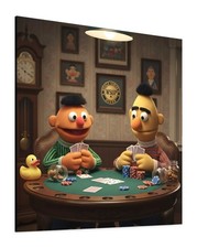 Ernie & Bert Leinwand Bild