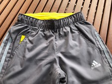 adidas Kinder Mädchen Capri Climacool 3/4 Pant grau, gelb Gr. 128 wNeu