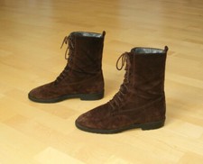 schöne Marc Cain Schnürstiefeletten Gr. 36 Vintage Stiefeletten Sammler