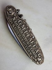 Taschenmesser Korkenzieher Pfaff Nähmaschinen Kaiserslautern Justus Bierhoff