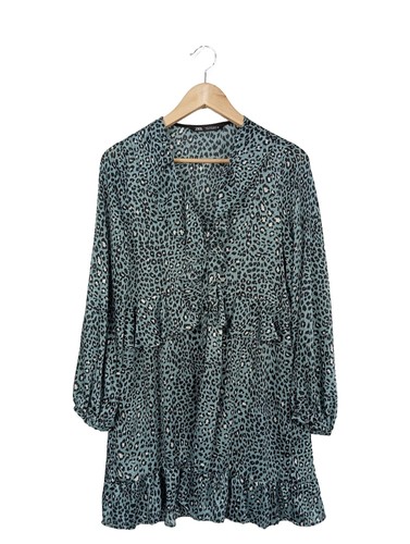 Zara volantkleid damen kleid - zara,