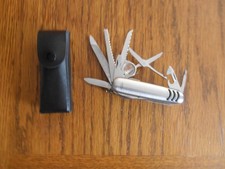 Casa Linga - Hochwertiges Taschenmesser mit 11-Funktionen und Tasche