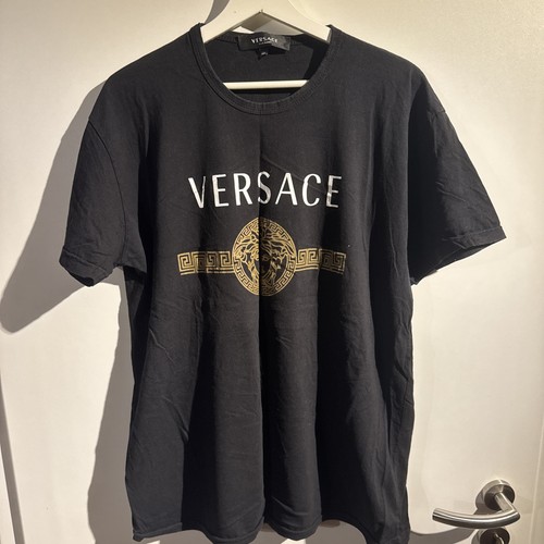 Versace print black - versace, cotton