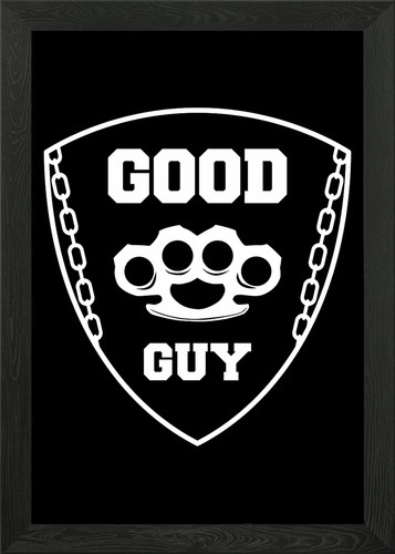 Brass knuckle good guy - brass,