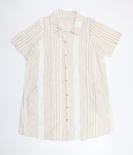 Zhenzi Damen Hemdblusenkleid