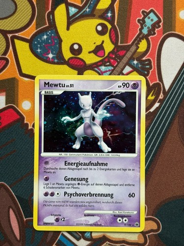 Mewtu holo 100 - holo, 9/100