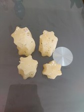 Kerzen Sterne Glitter Advent, Silber Zu Verschenken, Kerzen giessen