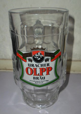 Uracher Olpp Bräu - Privatbrauerei -  0,4 l -  Bierglas - Bierkrug  - Bierhumpen