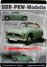 DDR-PKW Modell P70 Coupé Nr