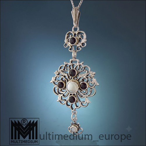 Historismus silber granat - historismus,