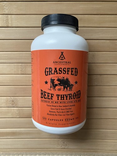 Grassfed beef thyroid - beef,