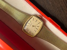 Glashütte Damenarrmbanduhr 17 Rubis  im original Etui - mechanisch 