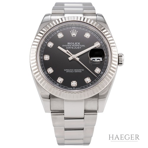 Rolex datejust stahl - 41, |