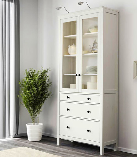 Hemnes vitrine mit - mit, 3