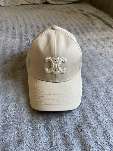 Celine triomphe mütze - celine, beige