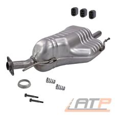 ENDSCHALLDÄMPFER AUSPUFF SCHALLDÄMPFER FÜR OPEL ASTRA G CC 1.6 16V