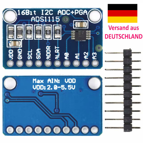 Ads1115 kanal wandler adc - ads1115,